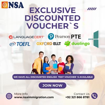 GET EXCLUSIVE DISCOUNTED ENNGLISH TEST VOUCHER`S 